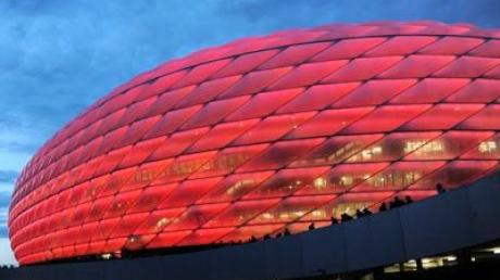 Die Allianz Arena, Stadion des FC Bayern München.