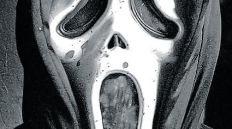 Ein mit einer "Scream"-Maske vermummter Unbekannter macht seit Juli den Neu-Ulmer Ortsteil Gerlenhofen unsicher. Foto: arc