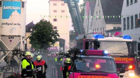 Erfolgreich gemeistert wurde die Feuerwehrübung in Gundelfingen. Foto: FF
