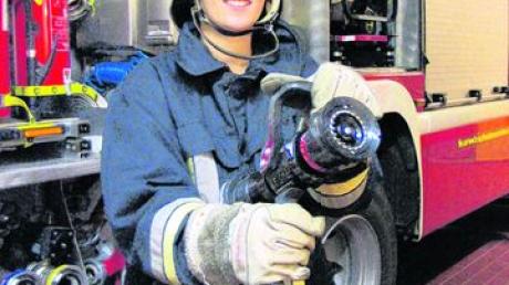 Martina Hiller war die erste aktive Frau in den Reihen der Freiwilligen Feuerwehr in Schwabmünchen - für viele war das nicht selbstverständlich. Fotos: Monika Schmich