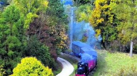 Die beliebte "Schättere" der Härtsfeld-Museumsbahn Neresheim ist am kommenden Wochenende auf Herbstfahrt. Foto: HMB
