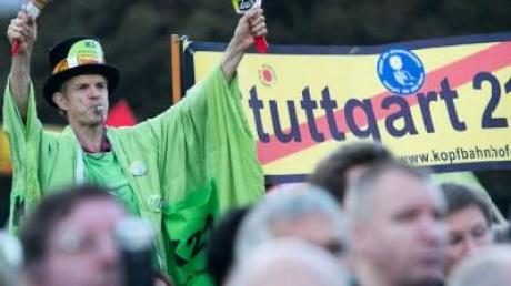Montagsdemonstration gegen Stuttgart 21