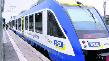 Zwei neue Diesel-Triebwagen hat die Bayerische Regiobahn (BRB) seit Anfang Oktober im Einsatz. Foto: Glas