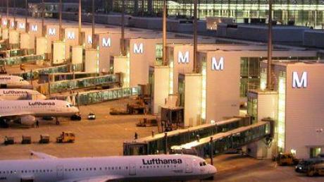 Lufthansa-Jets am  Flughafen München (Archivfoto)