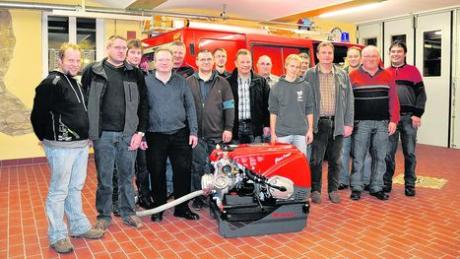 Die Feuerwehr in Dornstadt freut sich über eine neue Tragkraftspritze der Spitzentechnologie. Foto: kuc