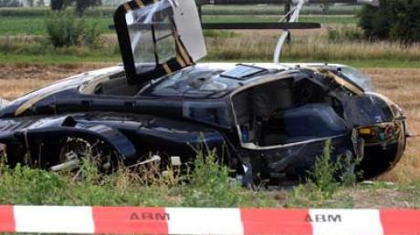 Bei Rundflügen stürzte in Westendorf ein Hubschrauber ab. Archivbild
