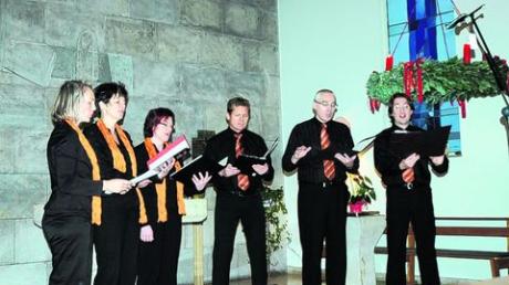 Sie begeisterten beim Konzert in der Meitinger Johanneskirche: (von links) Elisabeth Havelka, Ulrike Heindl, Johanna Wech, Stefan Löw-Dick, Robert Baumann und Thomas Havelka. 