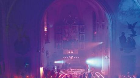 Lichtinstallationen, Meditationen und Chormusik gehören zum Programm der „Nacht der offenen Kirchen“ in Mindelheim. 
