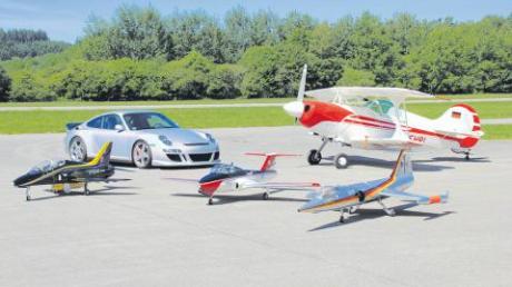 Große und kleine Flieger und ein echter Porsche: Wer davon die Zuschauer am meisten begeistert, wird sich am Wochenende beim Bavarian Airmeeting in Mattsies zeigen. 