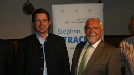 Stephan Stracke (links) und Max Lehmer gehören beide für die CSU dem Deutschen Bundestag an. 