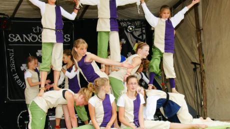 Die Akrobaten des Turnvereins werden bei der Eröffnungsfeier der Unterallgäuer Gesundheitswoche auftreten.  