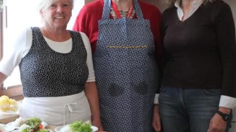 Irmgard Rauch, Anneliese Mayer und Bürgermeisterin Karin Schmalholz (von links) stehen hinter dem Projekt.