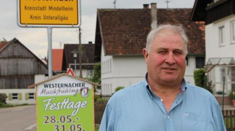 Max Dolp war 30 Jahre lang die Stimme Westernachs. Kürzlich hat er das Amt des Ortssprechers abgegeben. 

