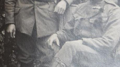 Max Schöllhorn (links) war im Irak eingesetzt. Mit den Türken hat der Soldat aus Bad Wörishofen gegen die Engländer gekämpft. Er war Träger des Eisernen Halbmondes. 