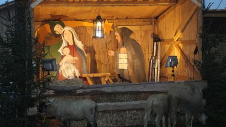 Von einer Engelschar begleitet zog der Nikolaus in Türkheim ein. Auf dem Weihnachtsmarkt waren aber auch einige ziemlich gruselige Krampusse vom Klausenverein unterwegs und die Schafe an der großen Krippe waren die Lieblinge der Kinder. 
