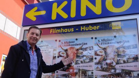Kino? Huber! Das Filmhaus mit seinem außergewöhnlichen Programm ist in Bad Wörishofen eine Institution. Rudolf Huber gehört zu den Kino-Preisträgern, die von Wirtschaftsministerin Ilse Aigner in Bad Wörishofen geehrt werden.  	