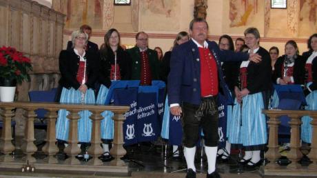 Mit einem ebenso anspruchsvollen wie abwechslungsreichen Programm begeisterten die Musiker in Apfeltrach ihr Publikum in der St. Leonhardskirche. 	