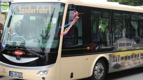 Dieser Elektrobus dreht in Bad Wörishofen bereits seine Runden. Er war doppelt so teuer wie ein Dieselbus. Nun soll ein zweites Modell angeschafft werden.  	
