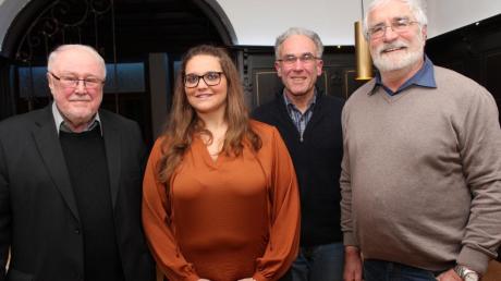 Die neue Vorstandschaft des SPD-Ortsvereins Bad Wörishofen (von links): Reinhard Dörner (Vorsitzender), Franziska Dröge (Stellvertreterin), Jürgen Thiemann (Kassier) und Stefan Ibel (Schriftführer).  	