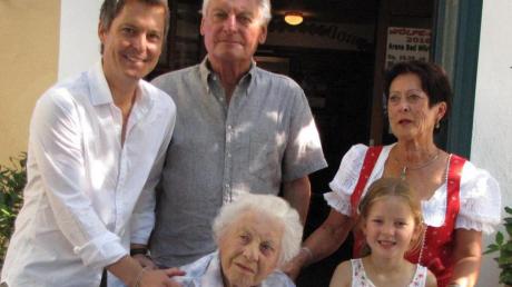 Im Kreise ihrer Familie feierte Maria Frankenberger ihren 104. Geburtstag. 