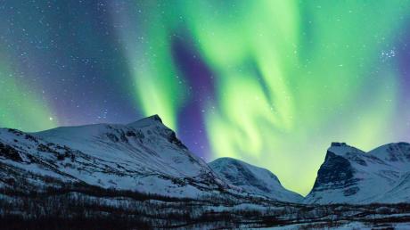 Besonders begeistert war Daniel Kreher von den Nordlichtern, die am Himmel über Lappland für ein besonderes Spektakel sorgten.
