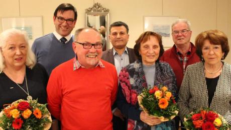 Der SPD-Ortsverein Mindelheim hat langjährige Mitglieder geehrt: (von links) Irene Luger (25 Jahre), Vorsitzender Thomas Riederle, Werner Schöllhorn (40 Jahre), Mehmet Yesil (stellvertretender Vorsitzender), Gerda Lessnow (40 Jahre), Werner Lehmann (40 Jahre) und Inge Kroner (45 Jahre). 