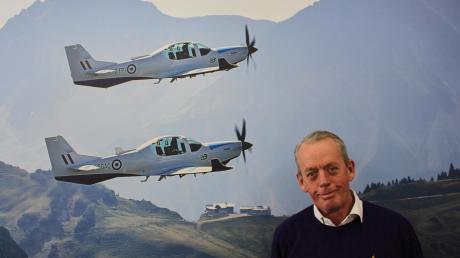 André Hiebeler ist Chef von Grob Aircraft in Mattsies. Jetzt gab er bekannt, dass das Unternehmen 100 Jobs streicht. 