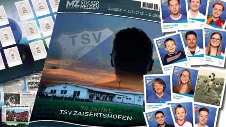 70 Jahre alt wird der TSV Zaisertshofen in diesem Jahr und bringt dazu eine außergewöhnliche Festbeilage heraus: Alle Aktiven sind in einem Sticker-Sammelalbum zu finden und vermutlich dauert es nicht lange, bis in Zaisertshofen das MZ-Sticker-Helden-Sammelfieber ausbricht. 	