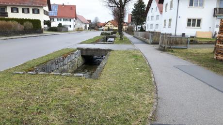 Der Tiefenbach in Mattsies: Dort finden ab 2020 umfassende Hochwasserschutz-Maßnahmen statt.