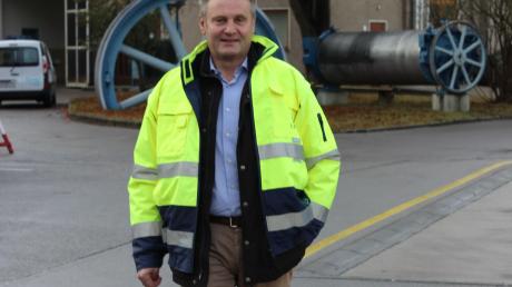 Wolfgang Ohnesorg leitet das UPM-Werk in Ettringen seit 2016. Mit 250 Mitarbeiterinnen und Mitarbeitern ist der Papierhersteller einer der größten Arbeitgeber im Unterallgäu. 