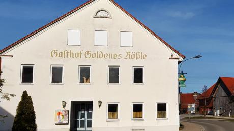 Der Gasthof Goldenes Rössle in Schlingen war lange Zeit ein Ankerpunkt des Dorflebens. 