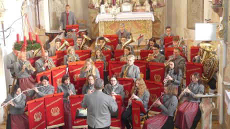 Ein stimmungsvolles Konzert präsentierte der Musikverein in der Pfarrkirche St. Michael in Eppishausen.