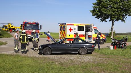 Zwischen Mörgen und Spöck hat sich am Samstag ein schwerer Verkehrsunfall ereignet. 