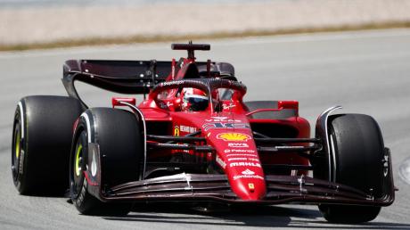 Fuhr im Training vor dem Großen Preis von Spanien Bestzeit: Ferrari-Pilot Charles Leclerc.