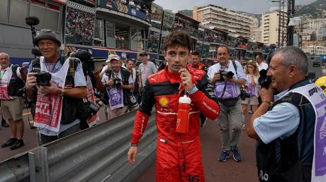 Ferrari-Pilot Charles Leclerc wurde in Monaco geboren.