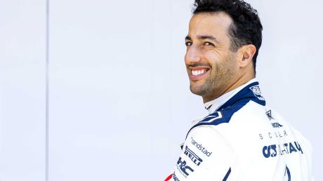 Daniel Ricciardo aus Australien feiert sein Formel 1 Comeback.