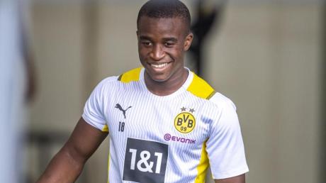 Youssoufa Moukoko ist nach seinem Einsatz im EM-Qualifikationsspiel gegen San Marino jüngster deutscher U21-Nationalspieler.