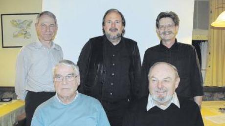 Der neue alte Vorstand der Bürgerinitiative (von links): Werner Vogtherr, Theodor Schreytt, Jochen Dreier, Dr. Ernst Ibrom und Dr. Wolfgang Hatz.  
