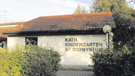 Insgesamt 89 Krippen- und Kindergartenplätze werden beim Oberfahlheimer Kindergarten St. Dionysius entstehen.  