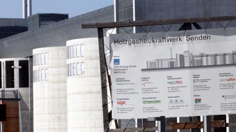 Das Holzgasheizkraftwerk im Sendener Norden soll die Stadt in naher Zukunft mit Fernwärme beliefern. 