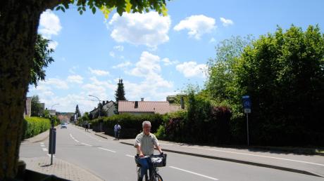Die Lange Straße in Wullenstetten wird ab Ostermontag teilweise gesperrt.