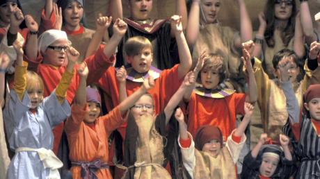 36 Kinder probten seit Juli für das Musical, das in Nersingen seine Premiere feierte. Am Samstag wird es in Neu-Ulm aufgeführt. 
