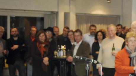 Gut besucht war der Neujahrsempfang der Grünen in der Region, den Neu-Ulms Stadtratsfraktion (im Bild: Vorsitzender Rainer Juchheim) ausrichtete. 
