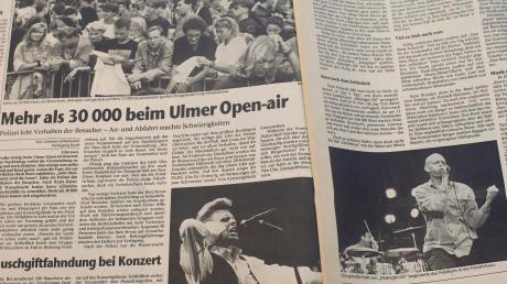 Das musikalische Großereignis 1990 in Ulm war der Auftritt von David Bowie in der Ulmer Friedrichsau. Das Konzert war das letzte seiner „Sound and Vision“–Tour. 