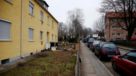 Die alten Gebäude in der Warndtstraße in der Weststadt werden abgerissen und durch 73 neue Mietwohnungen ersetzt. 