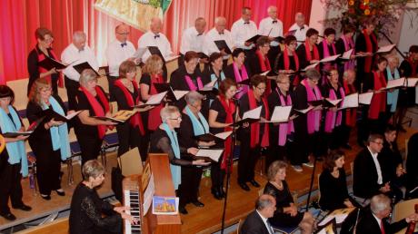 Die Chorgemeinschaft Reutti-Jedelhausen hat am Wochenende ein Jubiläumskonzert zum 150-jährigen Bestehen veranstaltet. 	