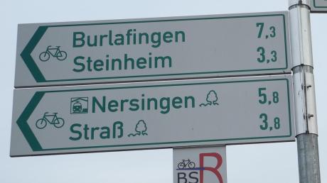 Der in Remmeltshofen angezeigte Radweg nach Steinheim scheitert bislang am Grunderwerb. 