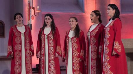 Das Luys Quintett zeigte bei ihrem Auftritt in der Reuttier Kirche einen beeindruckenden Tonumfang. 	