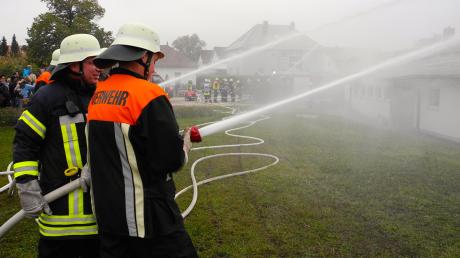 Eine geplante Druckerhöhungsanlage soll künftig auch der Holzheimer Feuerwehr eine ausreichende Löschwasserversorgung garantieren.
