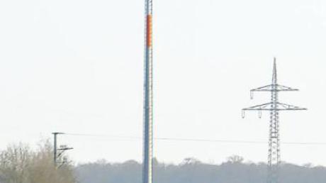 Die Antenne für den digitalen Behördenfunk soll auf dem Mast neben der Kläranlage angebracht werden. 